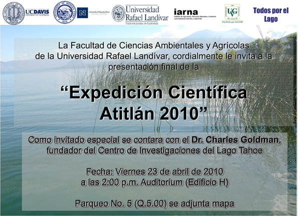 Expedición científica Atitlán